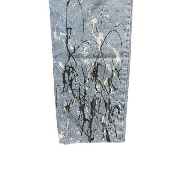 Vintage Levi's 550 33x32 Custom Painter Jeans - Picture 5 of 6